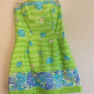 Lily Pulitzer Strapless Dress